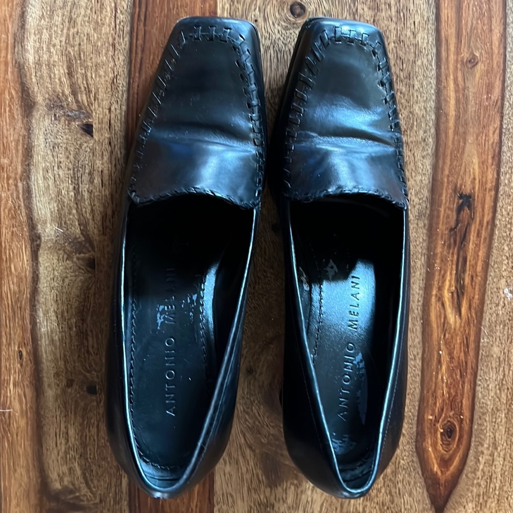 Antonio Meloni black pumps. Size 7.5